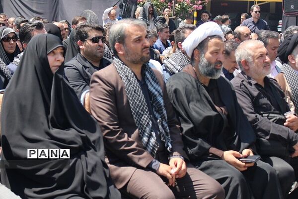 تشییع و تدفین  شهید گمنام دانش‌آموز در اداره کل آموزش و پرورش شهرستان‌های استان‌تهران