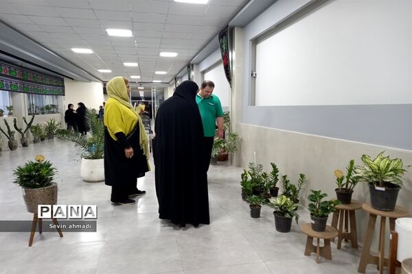 برپایی نمایشگاه گل و گیاه در فرهنگسرای بعثت صفادشت