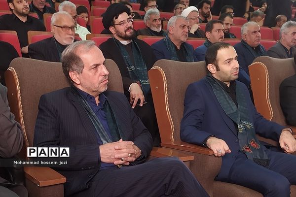 مراسم سوگواره شعر شش ماهه در قم