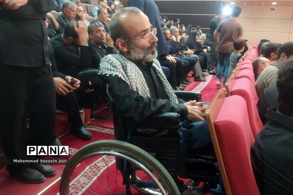 مراسم سوگواره شعر شش ماهه در قم