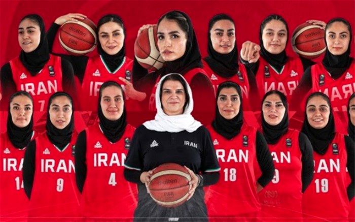 ‌حفظ شانس صعود به نیمه‌نهایی برای بانوان بسکتبال ‌ایران