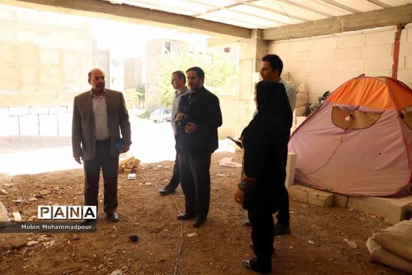 بازدید از پروژه‌ نهضت ملی مسکن شهرستان میانه