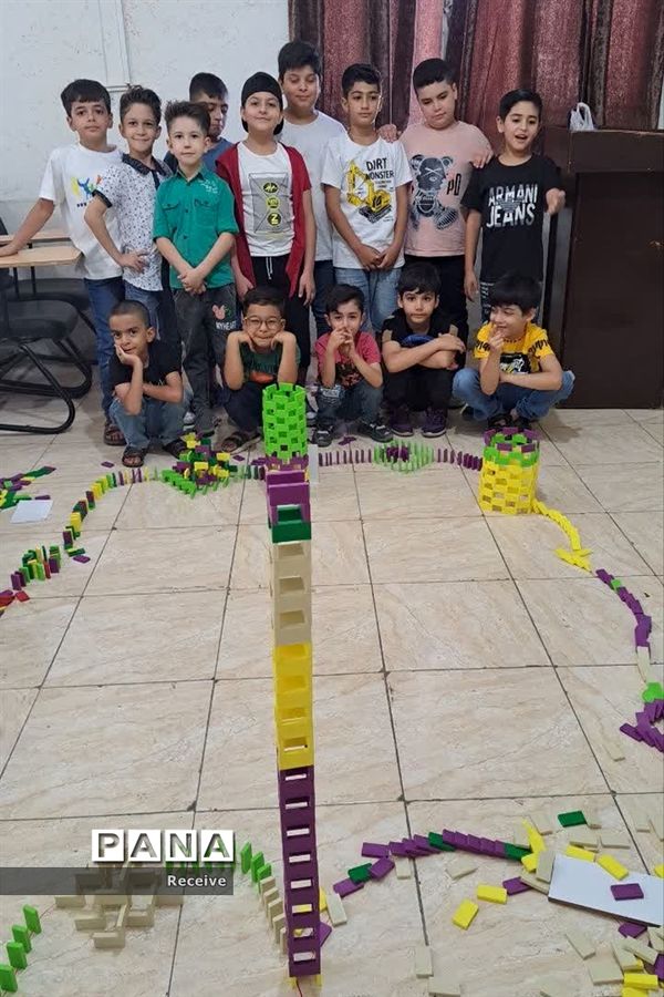 فعالیت دانش‌آموزان در پایگاه‌های تابستانه سازمان دانش‌آموزی فارس