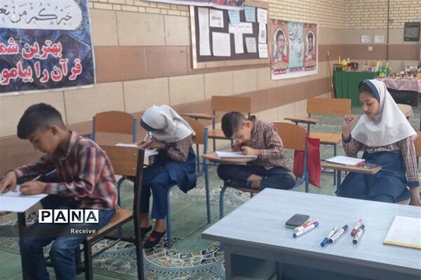 فعالیت دانش‌آموزان در پایگاه‌های تابستانه سازمان دانش‌آموزی فارس