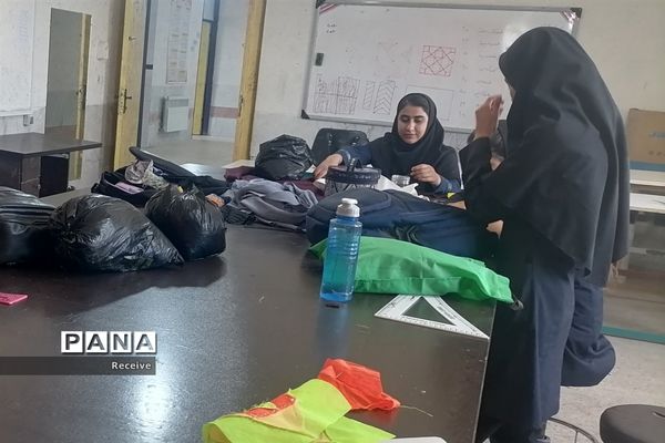 فعالیت دانش‌آموزان در پایگاه‌های تابستانه سازمان دانش‌آموزی فارس