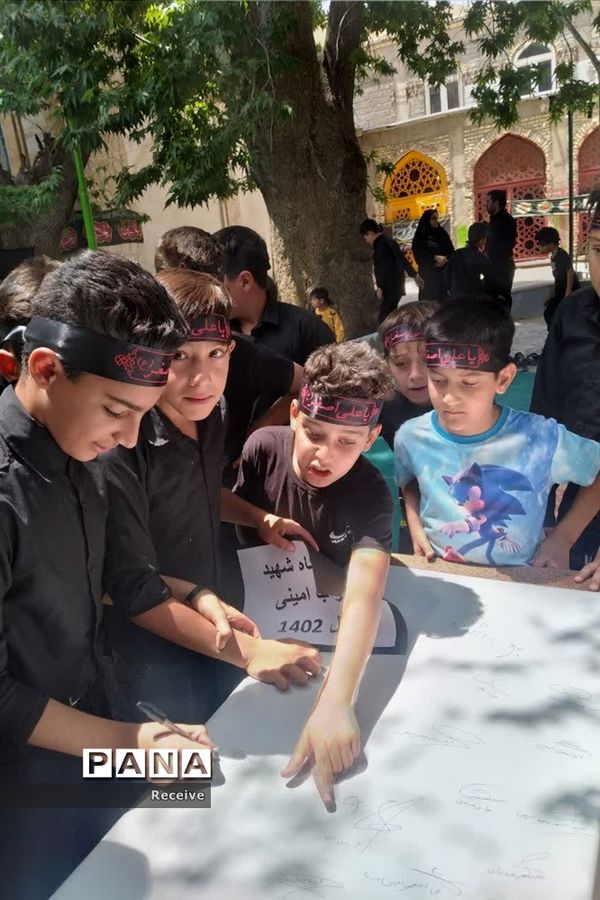 فعالیت دانش‌آموزان در پایگاه‌های تابستانه سازمان دانش‌آموزی فارس