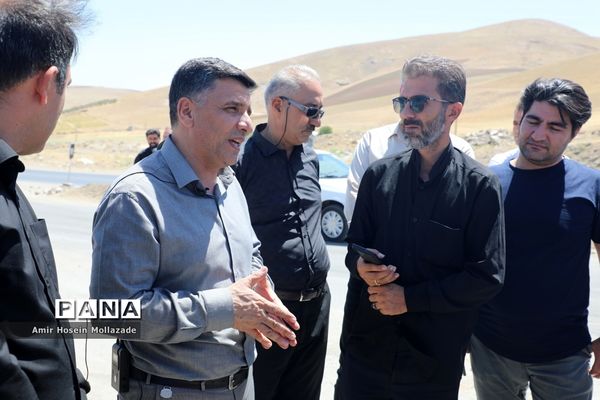 تور خبری بازدید از مسیرهای منتهی به مسیر تردد زائران اربعین حسینی (ع)