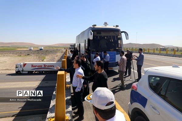 تور خبری بازدید از مسیرهای منتهی به مسیر تردد زائران اربعین حسینی (ع)