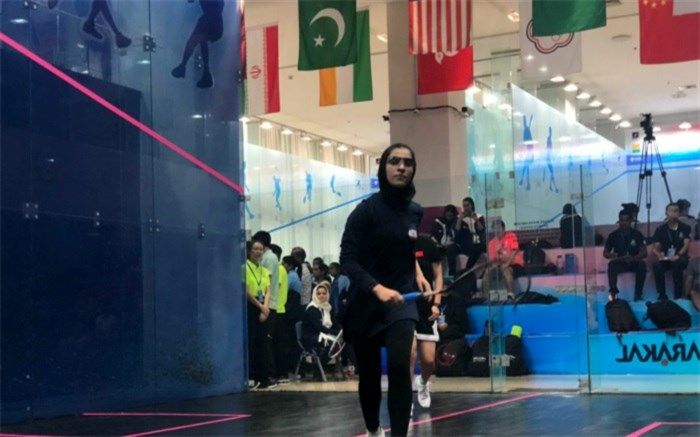 درخشش دختران ایران در مسابقات آسیایی اسکواش نوجوانان‌