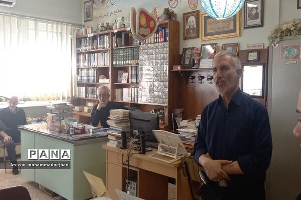 بازدید کادر مدرسه نورقلم شهرستان قرچک از مدرسه علوی تهران