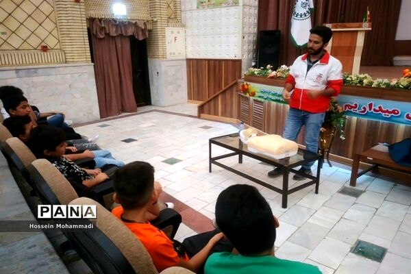 اردو آموزشی، تشکیلاتی سازمان دانش‌آموزی استان مرکزی