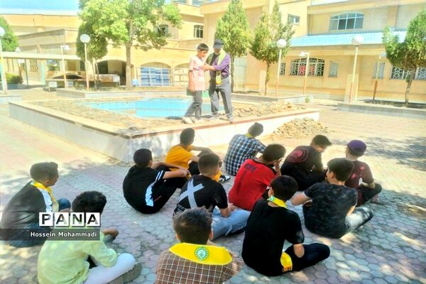 اردو آموزشی، تشکیلاتی سازمان دانش‌آموزی استان مرکزی