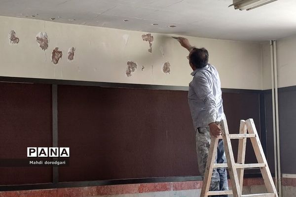 پروژه مهر و روند تجهیز و آماده‌سازی در دبیرستان شهید بهشتی رودهن