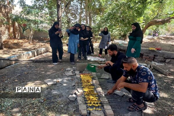 اردوی دانش‌آموزان مثبت هشتادی‌ جوادآباد در اردوگاه شهید مظفر پاکدشت
