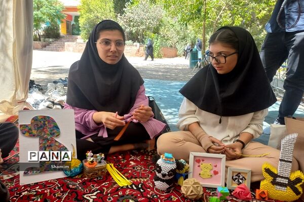 اردوی دانش‌آموزان مثبت هشتادی‌ جوادآباد در اردوگاه شهید مظفر پاکدشت