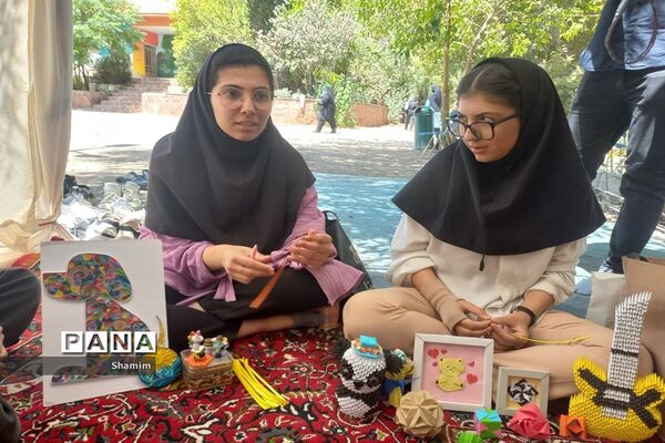 اردوی دانش‌آموزان مثبت هشتادی‌ جوادآباد در اردوگاه شهید مظفر پاکدشت