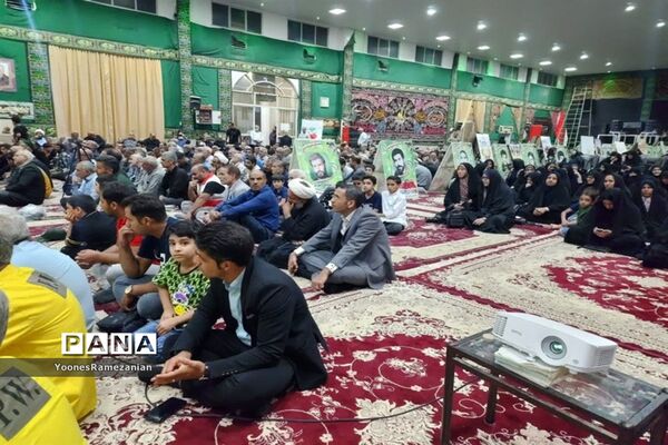 برگزاری یادواره شهدای تخریب و شهدای غریب اسارت در خلیل‌آباد