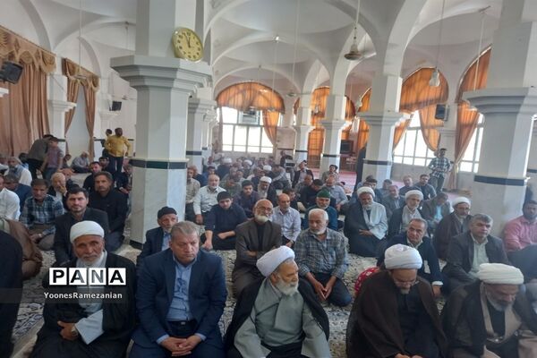 اقامه نماز عبادی سیاسی خلیل‌آباد