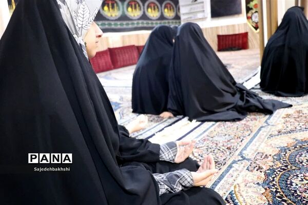 مراسم عزاداری آخرین روز از محرم الحرام  به میزبانی هیات دخترانه مهدخت