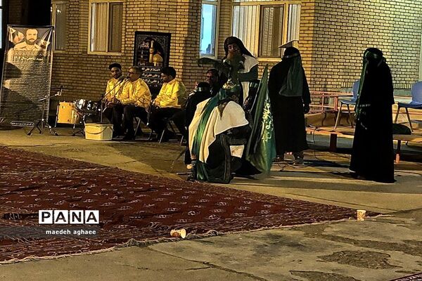 مراسم تعزیه‌خوانی خادمان امام حسین علیه السلام