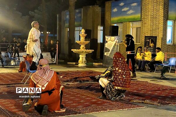 مراسم تعزیه‌خوانی خادمان امام حسین علیه السلام