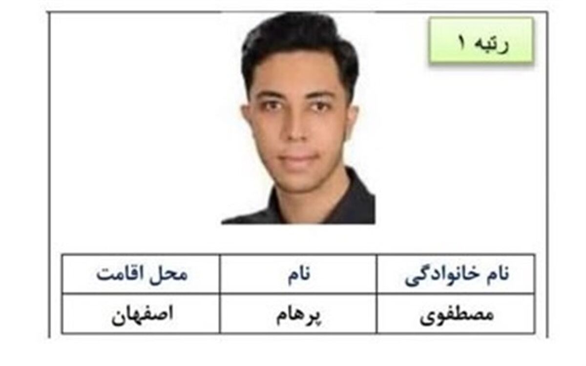 نفر اول کنکور تجربی ۱۴۰۲ از راز موفقیتش می‌گوید