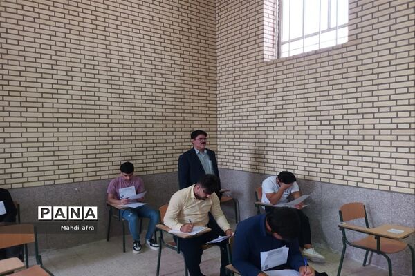 بازدید از حوزه‌های محل برگزاری امتحانات نهایی پایه دوازدهم شهرستان بهبهان