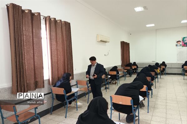 بازدید از حوزه‌های محل برگزاری امتحانات نهایی پایه دوازدهم شهرستان بهبهان