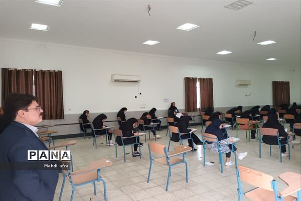 بازدید از حوزه‌های محل برگزاری امتحانات نهایی پایه دوازدهم شهرستان بهبهان