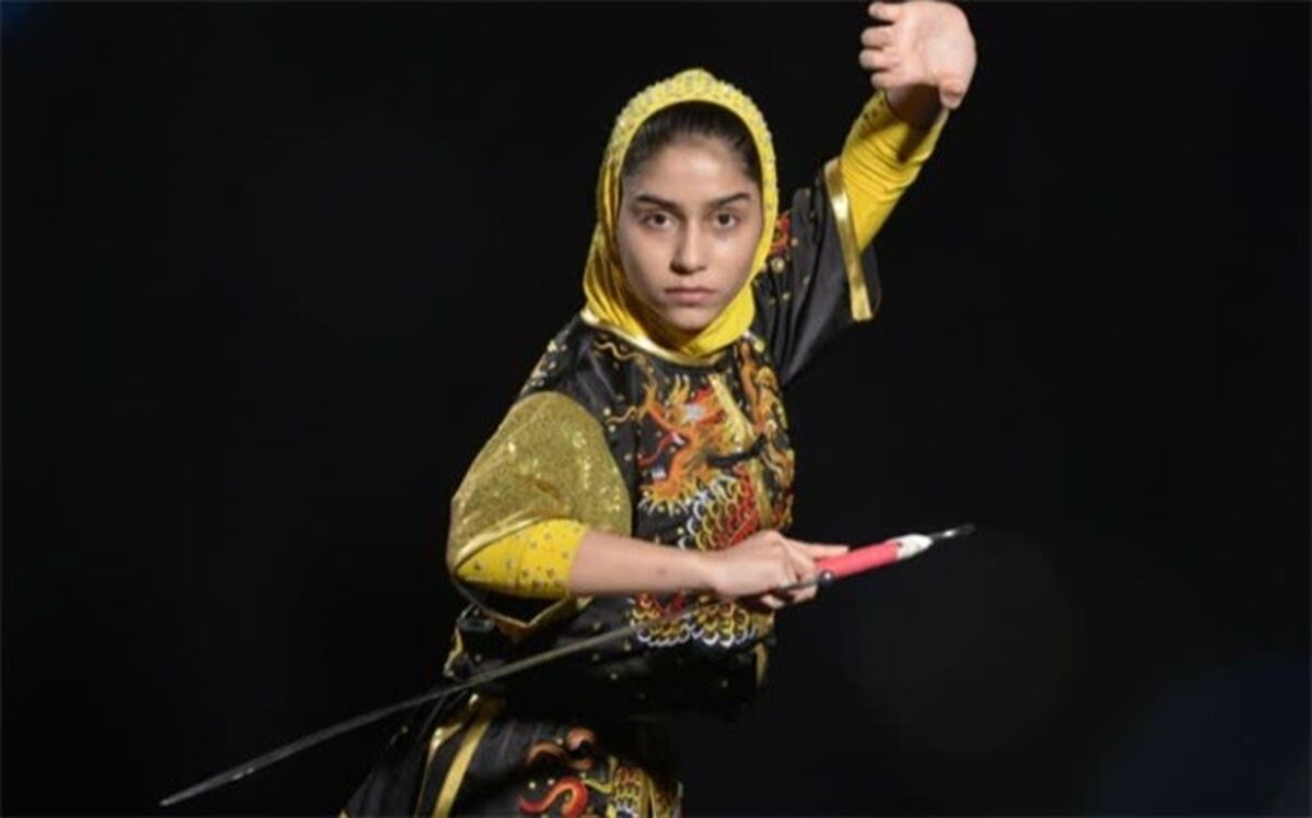 زهرا بت‌شکن صاحب مدال طلای ووشو قهرمانی جوانان آسیا شد