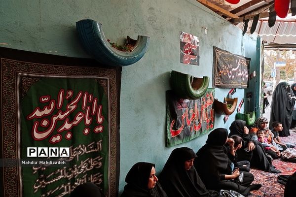 برگزاری مراسم آیین سوگواره کودکان عاشورایی در ناحیه ۶ مشهد مقدس