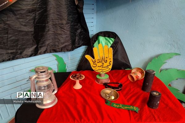 برگزاری مراسم آیین سوگواره کودکان عاشورایی در ناحیه ۶ مشهد مقدس