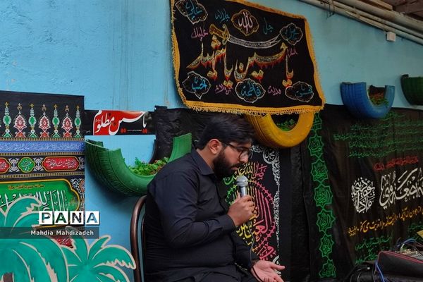 برگزاری مراسم آیین سوگواره کودکان عاشورایی در ناحیه ۶ مشهد مقدس
