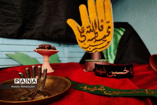 برگزاری مراسم آیین سوگواره کودکان عاشورایی در ناحیه ۶ مشهد مقدس