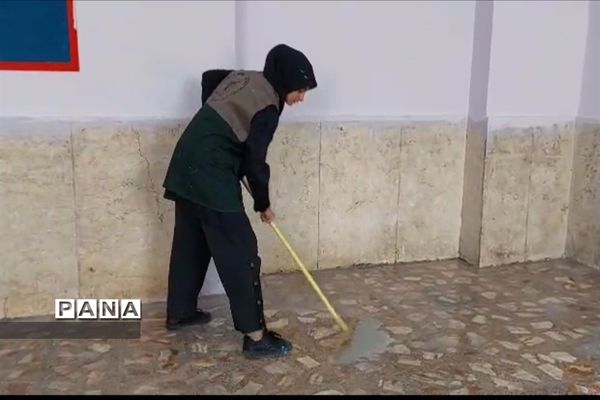 حضور فعال دانش‌آموزان کودک و نوجوان در گروه‌های جهادی