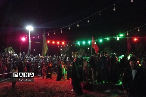 برگزاری مراسم تعزیه‌خوانی در ریوش