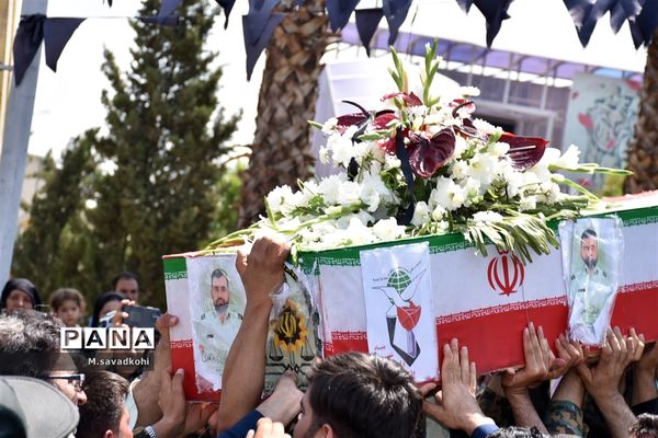 تشییع شهدا مدافع امنیت اصفهان