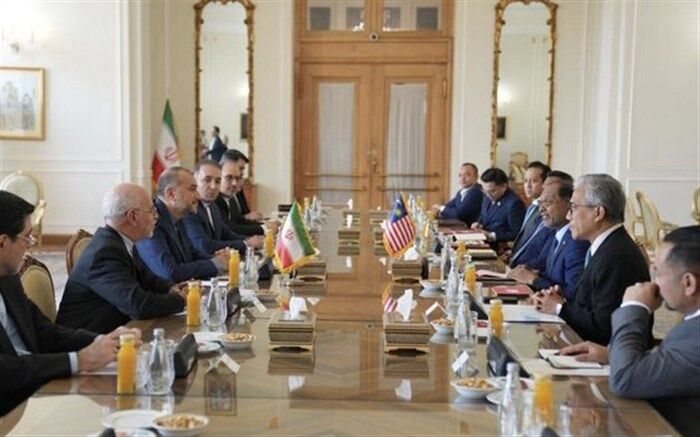 برگزاری مذاکرات وزرای خارجه ایران و مالزی در تهران