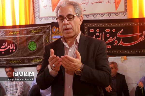 مراسم عزاداری شهادت حضرت رقیه (س) در اداره کل آموزش و پرورش استان بوشهر