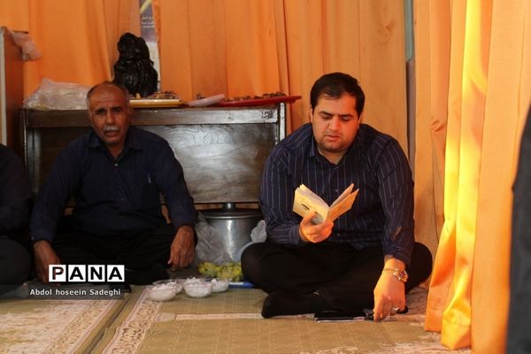 مراسم عزاداری شهادت حضرت رقیه (س) در اداره کل آموزش و پرورش استان بوشهر