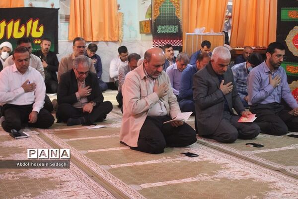 مراسم عزاداری شهادت حضرت رقیه (س) در اداره کل آموزش و پرورش استان بوشهر