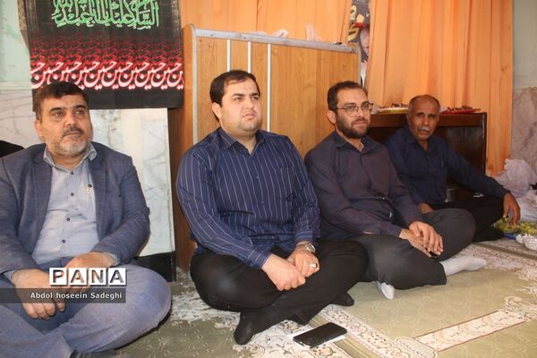 مراسم عزاداری شهادت حضرت رقیه (س) در اداره کل آموزش و پرورش استان بوشهر
