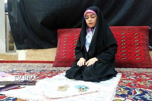 مراسم عزاداری شهادت حضرت‌رقیه (س) در پایگاه بسیج  ام‌ابیها ملارد