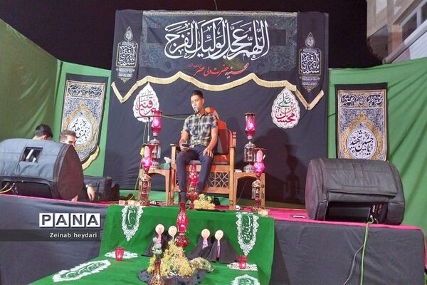 مراسم عزاداری شهادت حضرت رقیه(س) در خوشنام ملارد