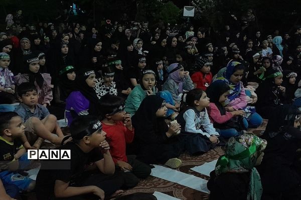 اجتماع دختران حسینی در ویژه برنامه شهادت حضرت رقیه (ع)