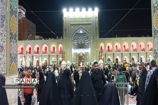 برگزاری مراسم شهادت حضرت رقیه(س) در حرم مطهر رضوی