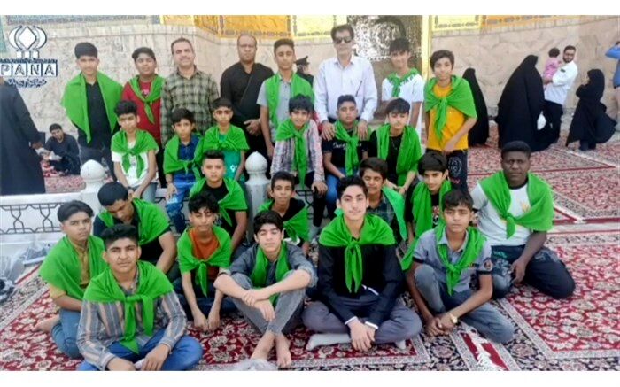 حرف دل دانش‌آموزان زیارت اولی با امام رضا (ع)