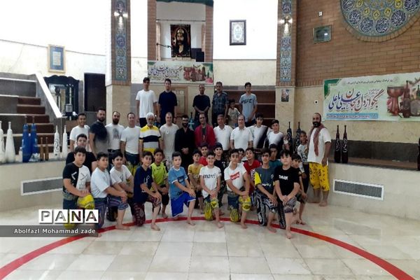 ورزش زورخانه‌ای دانش‌آموزان ناحیه یک  بهارستان