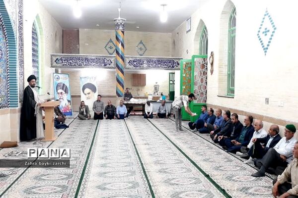 افتتاح نمازخانه مجتمع خیری فرهنگی آموزشی حضرت قاسم(ع) زارچ  به‌مناسبت روز مسجد