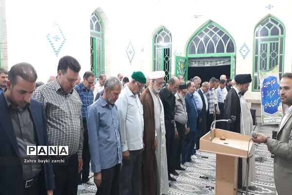 افتتاح نمازخانه مجتمع خیری فرهنگی آموزشی حضرت قاسم(ع) زارچ  به‌مناسبت روز مسجد